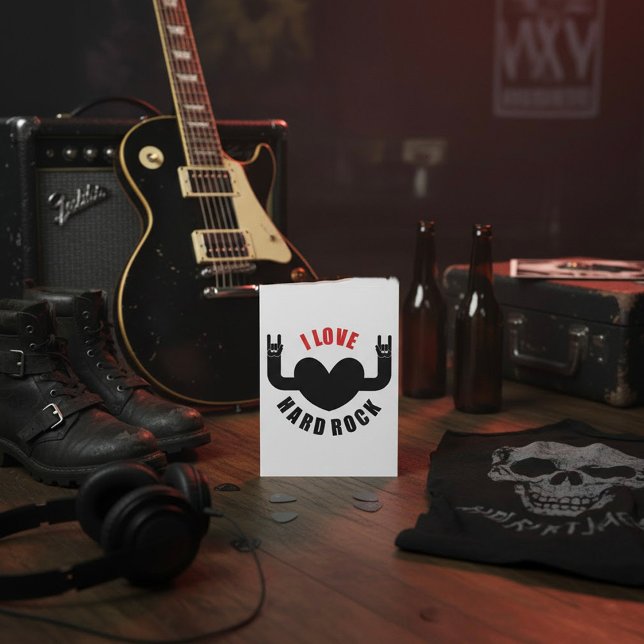Invitation J'aime le hard rock (Créateur téléchargé)