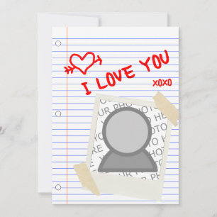 Invitation j'aime le papier