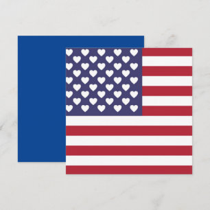 INVITATION J'AIME LES ÉTATS-UNIS D'AMÉRIQUE