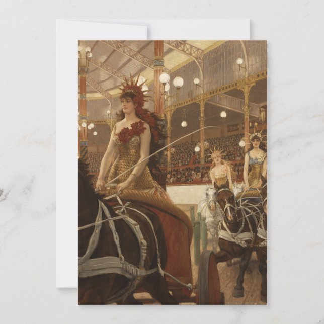 Invitation James Tissot - Les Dames des Chariots (Ces Dames d (Devant)