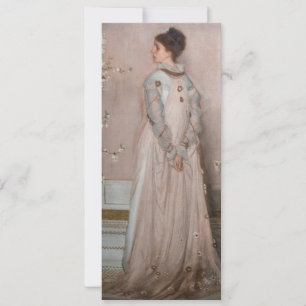 Invitation James Whistler - Symphonie en couleur chair et ros