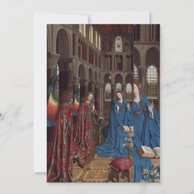 Invitation Jan van Eyck - Annonce (Devant)
