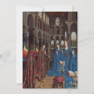 Invitation Jan van Eyck - Annonciation