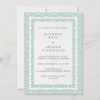 Japonais Seigaiha Vave Elégant Mariage Plage