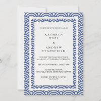 Japonais Seigaiha Vave Elégant Mariage Plage