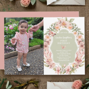 Invitation Jardin aux papillons enchantés à tout âge Photo d'