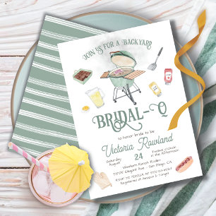 Invitation Jardin barbecue nuptiale Q douche