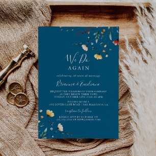 Invitation Jardin Coloré Fleur Sauvage Nous Refaisons Renouve