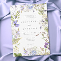Jardin de fleurs sauvages de lavande Mariage roman