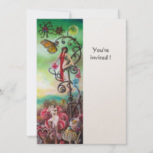 Invitation JARDIN DE LA MELISSA champagne