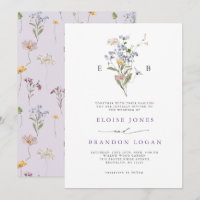 Jardin de mariage de prairie de fleurs sauvages de