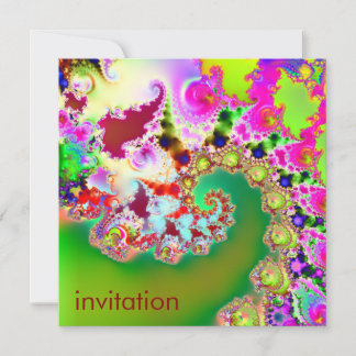 Invitation Jardin d'Emma I ・ Art fractal ・ Goa