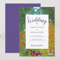 Jardin des fleurs de Gustav Klimt Mariage floral