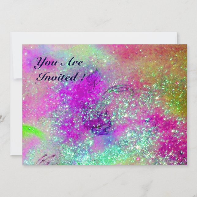 INVITATION JARDIN DES OMBRES PERDUES, PLANTE MAGIQUE DE BOUTE (Devant)