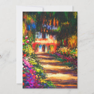 Invitation Jardin du Monet à Giverny