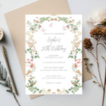 Invitation Jardin Élégant de Fleurs Sauvages 30ème anniversai<br><div class="desc">Conçu pour se coordonner avec notre collection de Fleurs Sauvages, cette invitation personnalisable pour un 30ème anniversaire présente une couronne de fleurs sauvages printanières avec un texte classique. Pour une personnalisation plus avancée de ce design, par exemple en changeant la mise en page, la police ou la taille du texte,...</div>