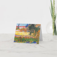 Jardin fleuri de Vincent Van Gogh