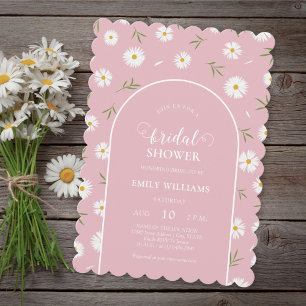 Invitation Jardin Floral Élégant de Fleurs Sauvages pour Baby