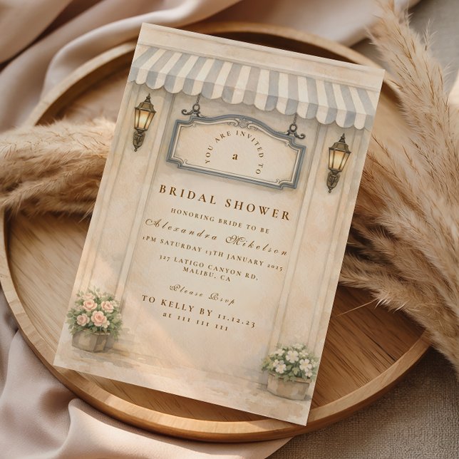 Invitation Jardin Floral Fête de Mariée (Créateur téléchargé)