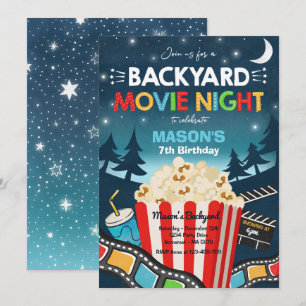 Invitation Jardin Movie Nuit Anniversaire Movie Under the Sta