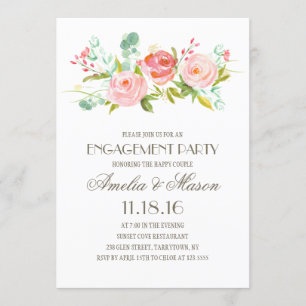 Invitation Jardin Rose  Groupe d'engagement