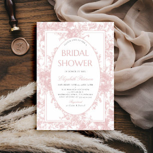Invitation Jardin vintage Château Toile Elégante Fête des mar