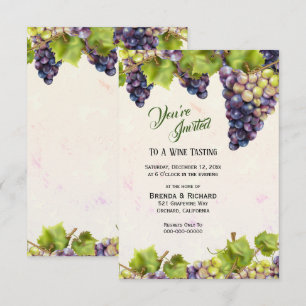 Invitation Jardin viticole méditerranéen