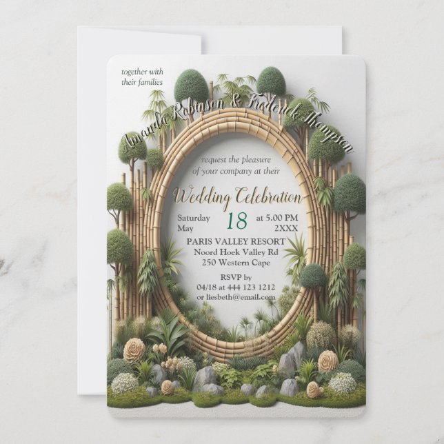 Invitation Jardins et bâtiments écologiques en Harmonie (Devant)