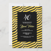 Jazzy mignon noir et jaune Bumblebee Invita