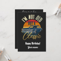 Je ne suis pas vieux mais un classique