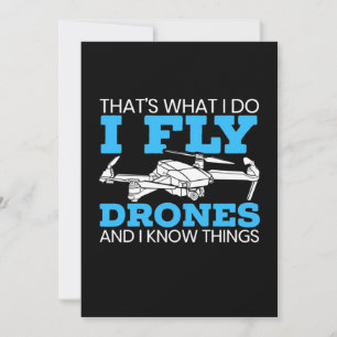 Invitation Je pilote des drones