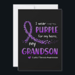 Invitation Je Purple  Petit-Fils Sensibilisation à la Fibrose<br><div class="desc">Je Purple  Petit-Fils Sensibilisation à la Fibrose Kystique</div>