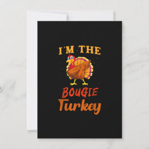 Invitation Je suis La Bougie Turquie drôle Thanksgiving Match