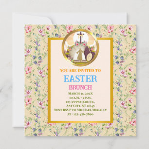 Invitation Je suis la résurrection et la vie