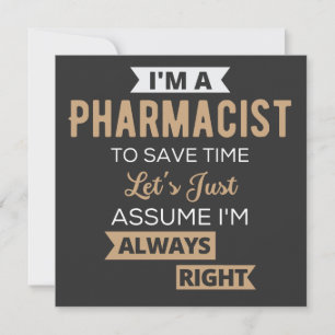Invitation Je Suis Pharmacien Pour Gagner Du Temps Supposons