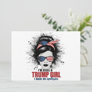 Invitation Je suis toujours une fille de Trump, je ne fais au