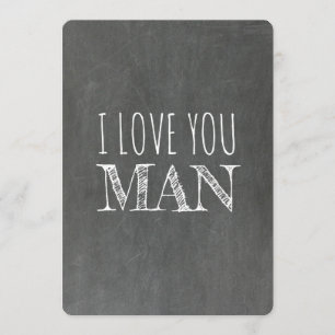 Invitation Je t'aime MONSIEUR Demande de témoin de mariage dr