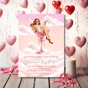 Invitation Je t'aime plus qu'un tout petit peu