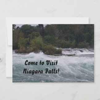 Invitation Je vais visiter Niagara Falls !