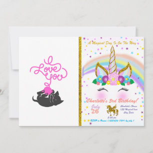 Invitation Je vous aime - boule de laine - Choisir la couleur