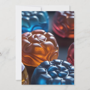 Invitation Jellied Candy Fun