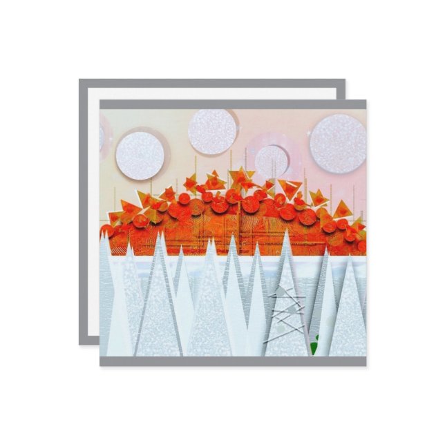 INVITATION JESSICA ANNE FRANK SUN "WINTER"  (Devant/Arrière en situation)