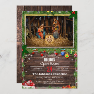 Invitation Jesus born