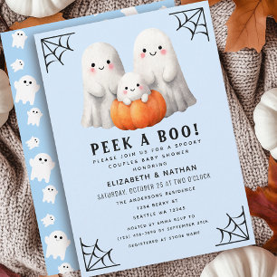 Invitation Jetez un oeil à un Boo Halloween Couples Baby show