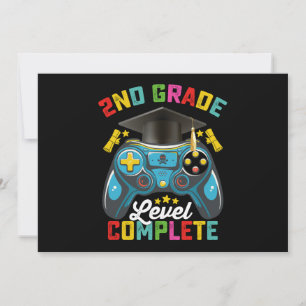 Invitation Jeu de 2e année de fin de diplôme Gamer