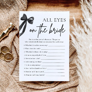 Invitation Jeu de Baby Shower : Regardez Tous les Yeux sur la