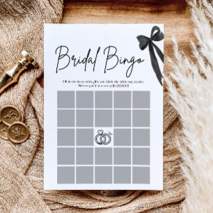 Invitation Jeu de Bingo pour Enterrement de Vie de Jeune Fill