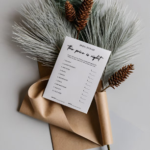 Invitation Jeu de Fête des mariées au bon prix