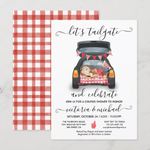 Invitation Jeu de football en voiture Cadeaux de couples Barb