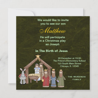 Invitation Jeu de Noël